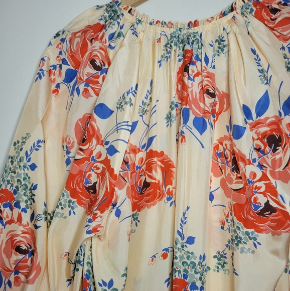 NWT The GREAT. The Vestige dress in echo rose print, designer 1 (small) - Picture 13 of 16